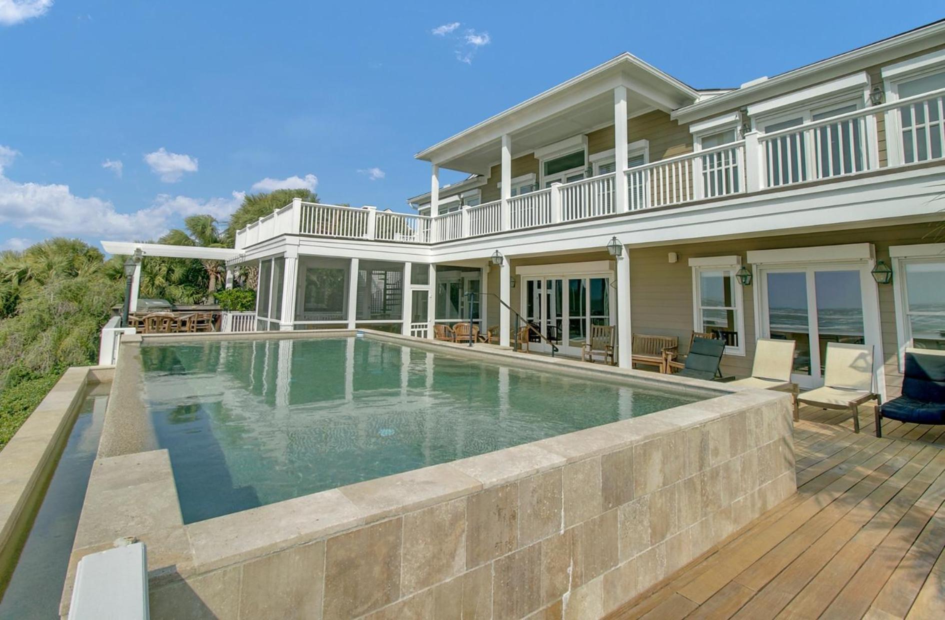114 Ocean Boulevard By Avantstay Beachfront Putting Green Volleyball Court Infinity Pool Sullivans Island Bagian luar foto