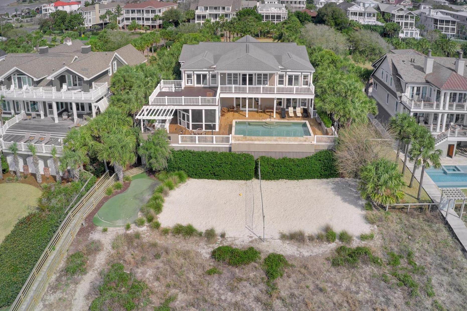 114 Ocean Boulevard By Avantstay Beachfront Putting Green Volleyball Court Infinity Pool Sullivans Island Bagian luar foto